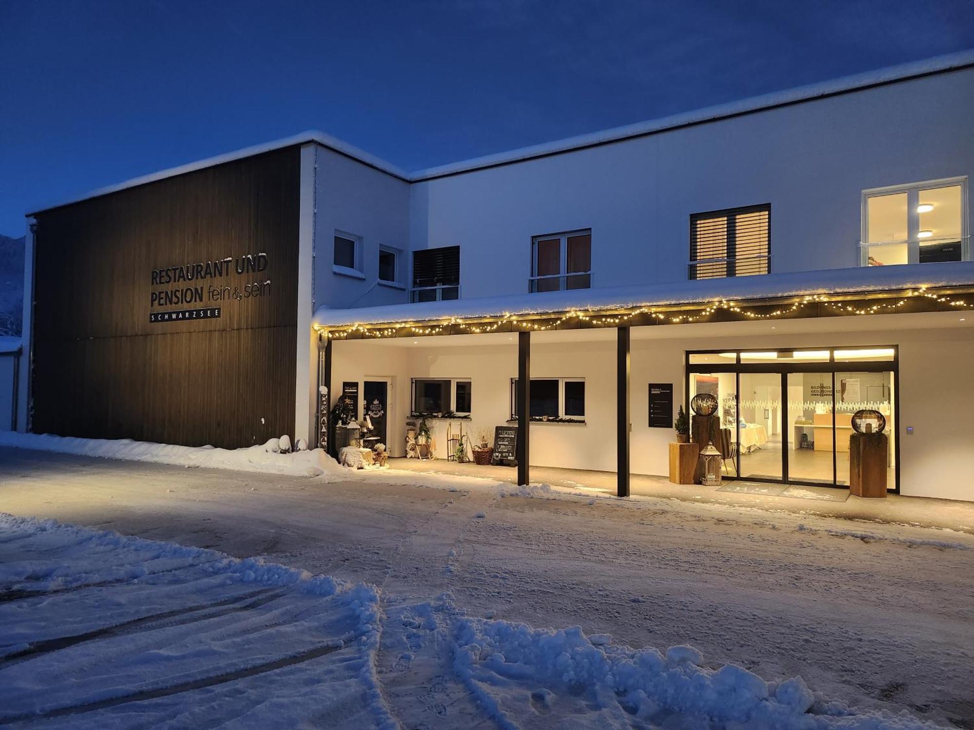 Pension fein&sein Bad-Schwarzsee Exterior foto